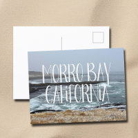 Morro Bay California Ocean Waves Fotografie