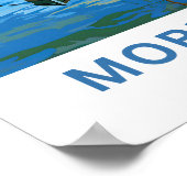 Morro Bay California Travel Print Poster (Ecke)