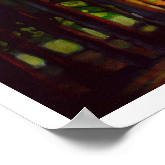 Morro Bay Eucalyptus Grove I Poster (Ecke)