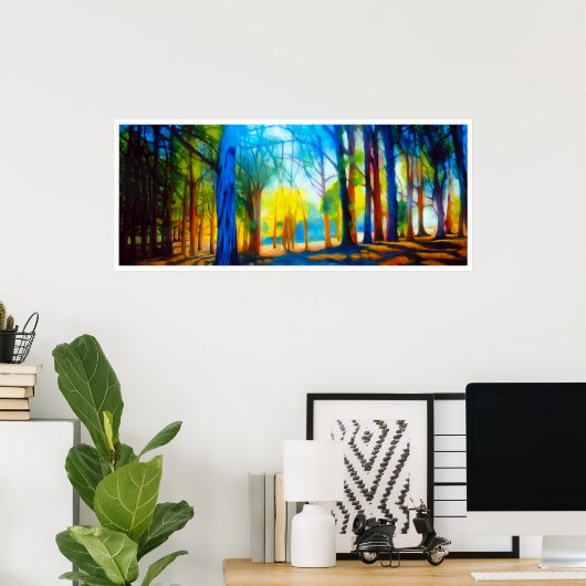 Morro Bay Eucalyptus Grove I Poster (Heimbüro)