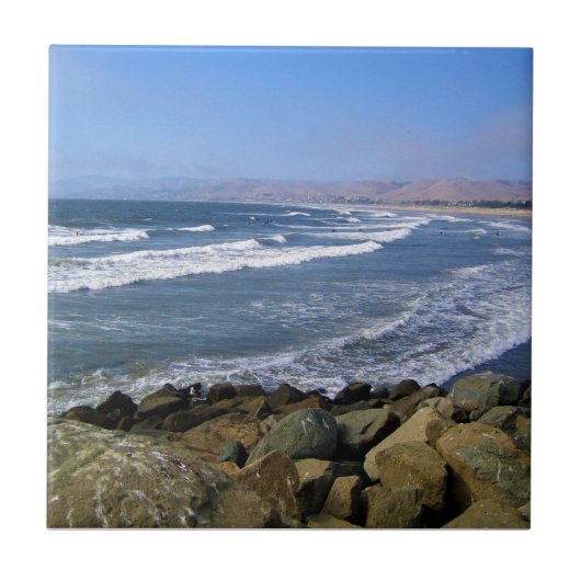 Morro Bay, Kalifornien Fliese (Vorderseite)