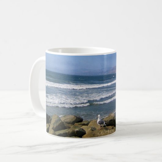 Morro Bay, Kalifornien Kaffeetasse (Vorderseite Links)