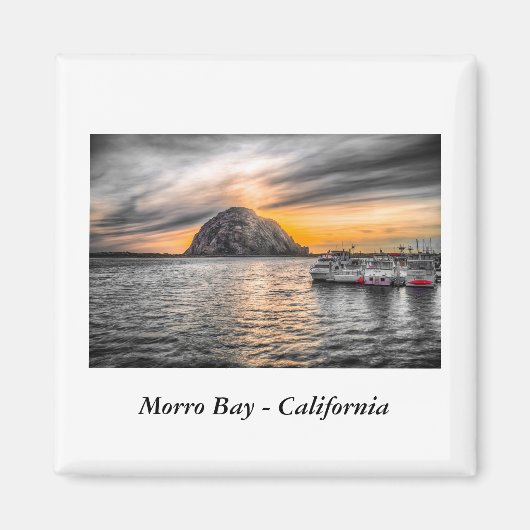 Morro Bay, Kalifornien Magnet (Vorne)