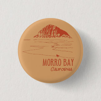 Morro Bay Kalifornien Morro Rock Button