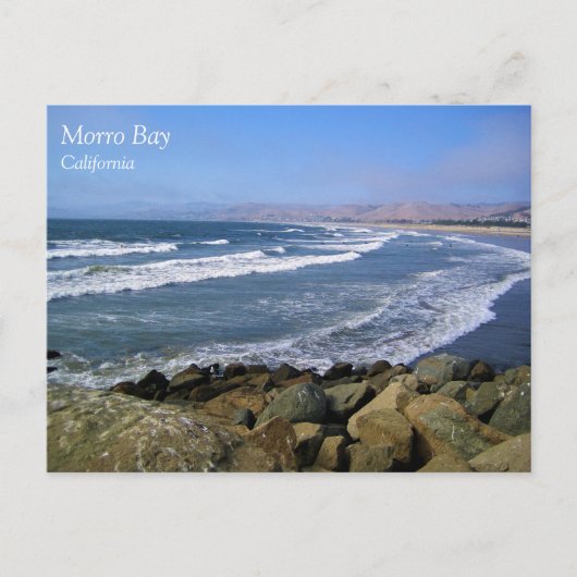 Morro Bay, Kalifornien Postkarte (Vorderseite)