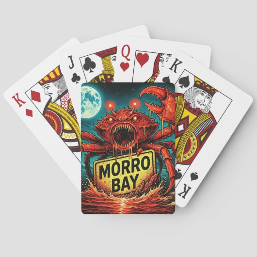 MORRO BAY, KALIFORNIEN SPIELKARTEN. SPIELKARTEN (Rückseite)