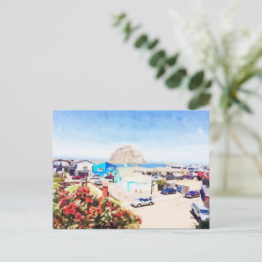 Morro Bay Postcard Postkarte (Stehend Vorderseite)
