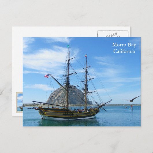 Morro Bay Postcard! Postkarte (Vorne/Hinten)
