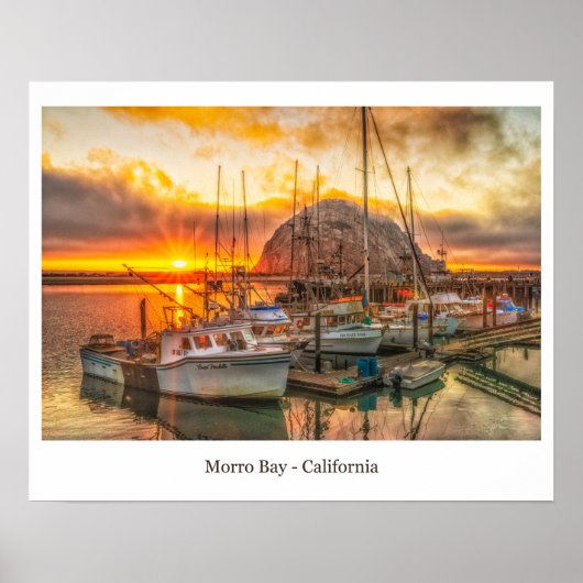 Morro Bay Poster (Vorne)