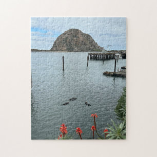 Morro Bay Rock mit Otters Puzzle