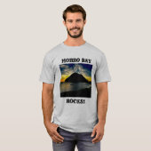 Morro Bay Rocks! Der Beutel spiegelt die SLO-Leben T-Shirt (Vorne ganz)