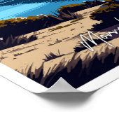 Morro Bay Staat Beach California Poster (Ecke)
