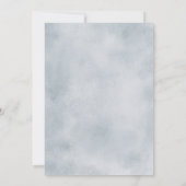 Morro Bay | Wasserfarben Beach Seascape Hochzeit Einladung (Rückseite)