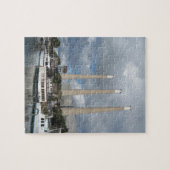 Morro BuchtFischerboote und Smokestacks Puzzle (Horizontal)