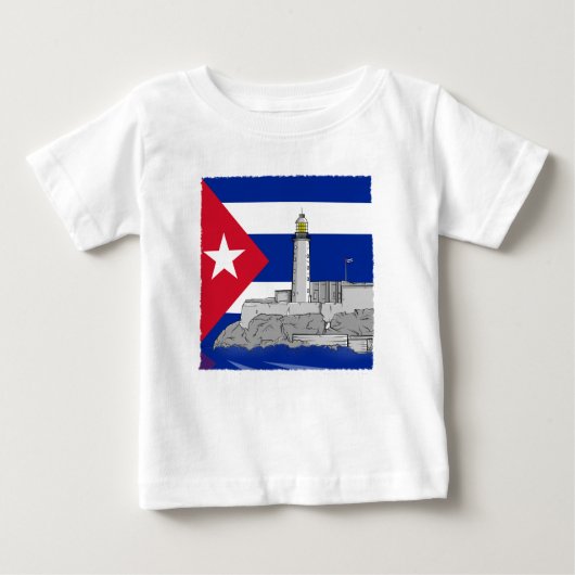 Morro Castle in Havanna Baby T-shirt (Vorderseite)