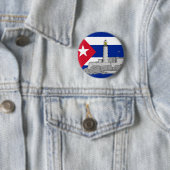 Morro Castle in Havanna Button (Beispiel)