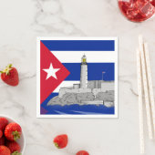Morro Castle in Havanna Serviette (Beispiel)