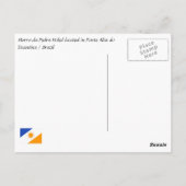 Morro da Pedra Furada Postkarte (Rückseite)