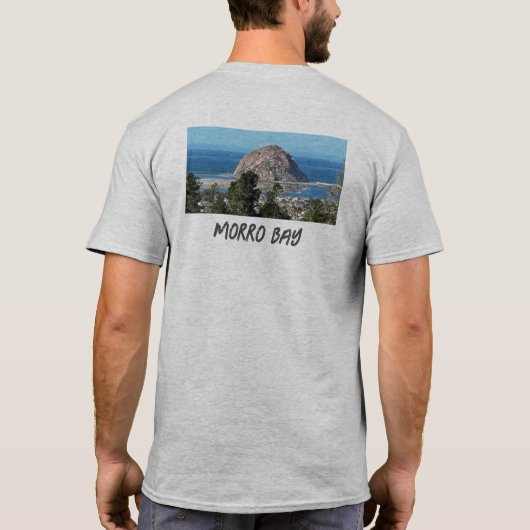 Morro Rock & Bay T-Shirt (Rückseite)