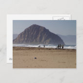Morro Rock Beaches Surfen Postkarte (Vorne/Hinten)