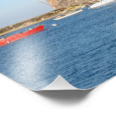 Morro Rock, Kalifornien Fotodruck (Ecke)