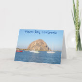 Morro Rock, Kalifornien Karte (Vorderseite)