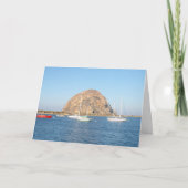 Morro Rock, Kalifornien Karte (Vorderseite)