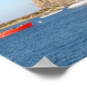 Morro Rock, Kalifornien Poster (Ecke)