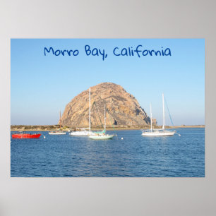 Morro Rock, Kalifornien Poster