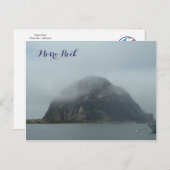 Morro Rock - Morro Bay, Kalifornien Postkarte (Vorne/Hinten)