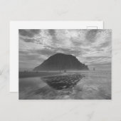 Morro Rock, Morro Bay Postkarte (Vorne/Hinten)