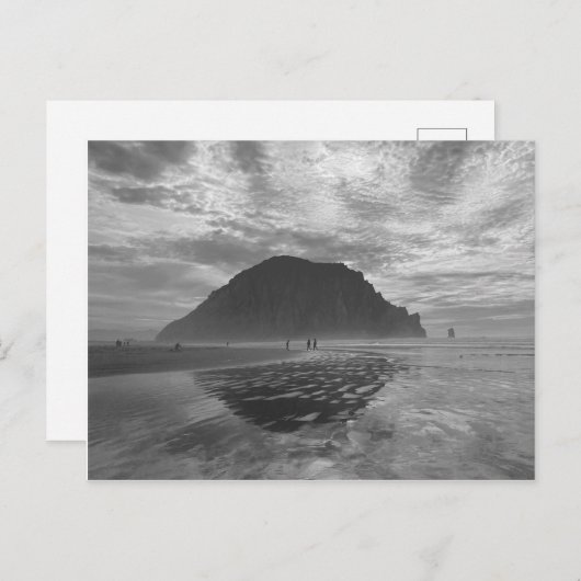 Morro Rock, Morro Bay Postkarte (Vorne/Hinten)