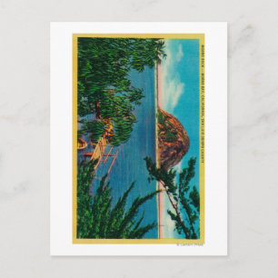 Morro Rock - San Luis Obispo Landkreis Postkarte