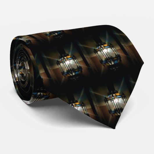 Morrocan Laterne Krawatte (Gerollt)