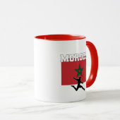 Morrocco Football Fußballnationalmannschaft Tasse (VorderseiteRechts)