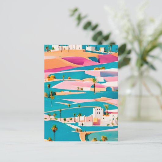 Morroco Postkarte (Stehend Vorderseite)