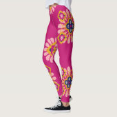 Morroco Tile Traditionelles Marrakesch Leggings (Links)