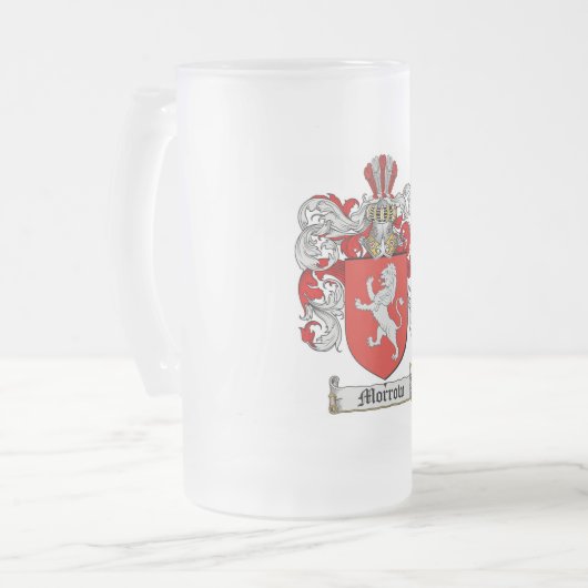 Morrow Bier-Tasse Mattglas Bierglas (Vorderseite Links)