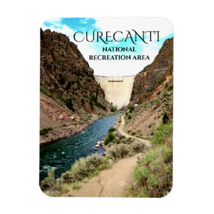 Morrow Point Dam, Curecanti NRA, Gunnison River Magnet