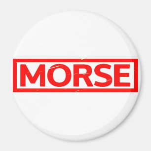 Morse Briefmarke Magnet