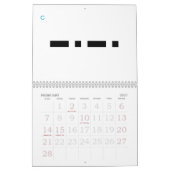 Morse Code 24 Monate Alphabet Kalender (Feb 2027)