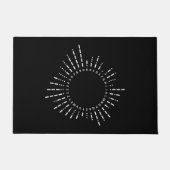 Morse Code Alphabet Fußmatte (Vorderseite)