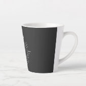 Morse Code Alphabet Milchtasse (Rechts)