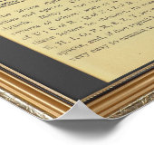 Morse Code Alphabet Poster (Ecke)