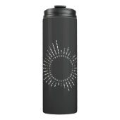 Morse Code Alphabet von A bis Z Thermosbecher (Vorderseite)