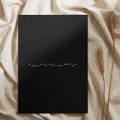 Morse Code Danke Karte