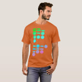 Morse Code in Morse Code für HAM-Radio T-Shirt (Vorne ganz)