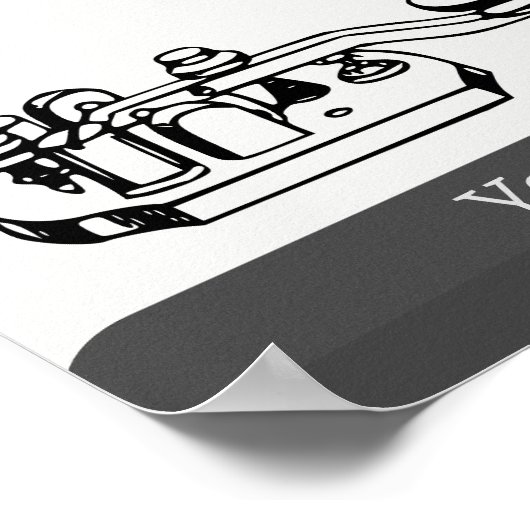 Morse Code Militärisches Alphabet Diagramm Poster (Ecke)