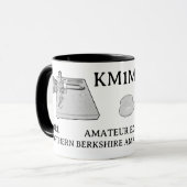 Morse Code Mug Tasse (Vorderseite Links)