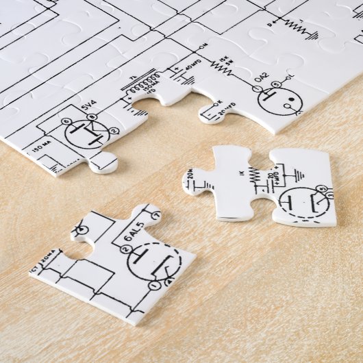 Morse Code Radio Key Schemata Puzzle (Seite)